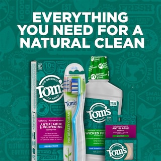 Foto 6 | Cepillo De Dientes Tom's Of Maine Gentle Charcoal Soft Paquete De 4 - Venta Internacional.