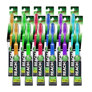 Foto 2 | Cepillo De Dientes Reach Crystal Clean Firm Paquete De 12 - Venta Internacional.