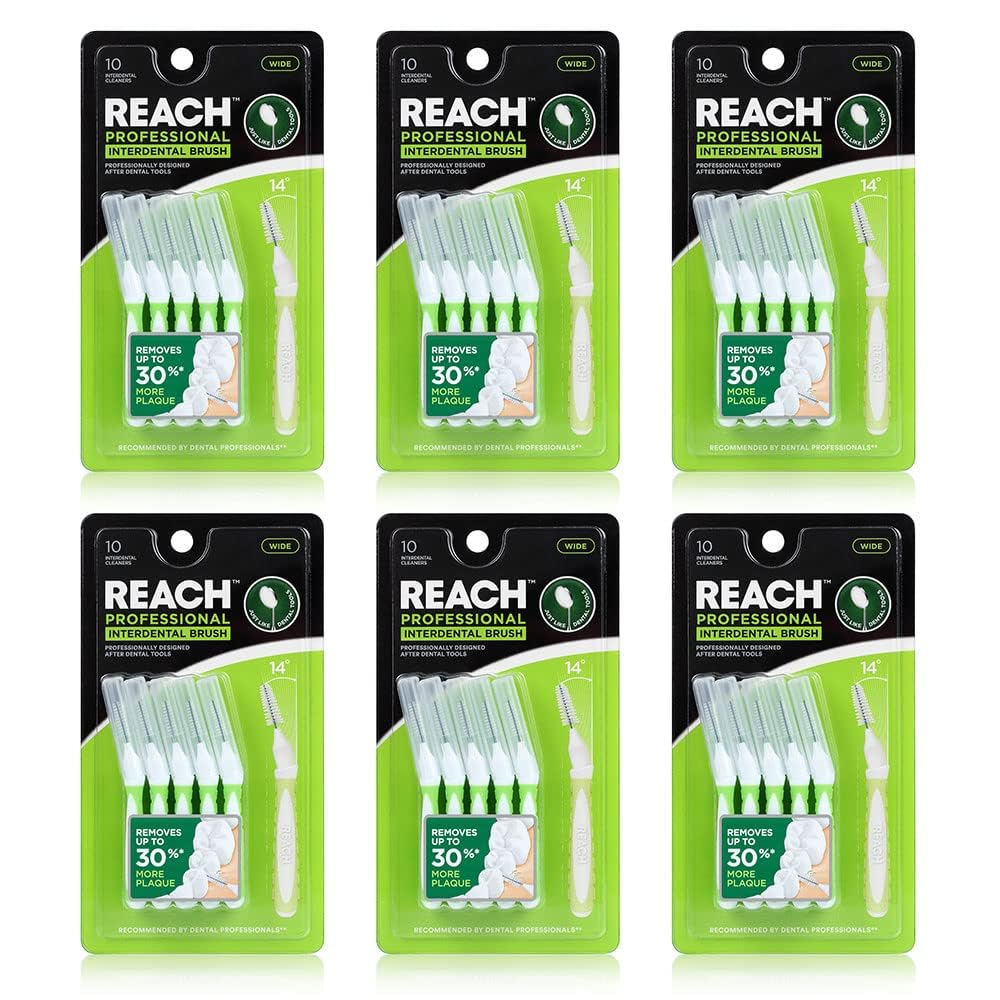 Los Limpiadores De Cepillos Interdentales Alcanzan 1 3 Mm De Ancho  Paquete De 6 Unidades - Venta Internacional.