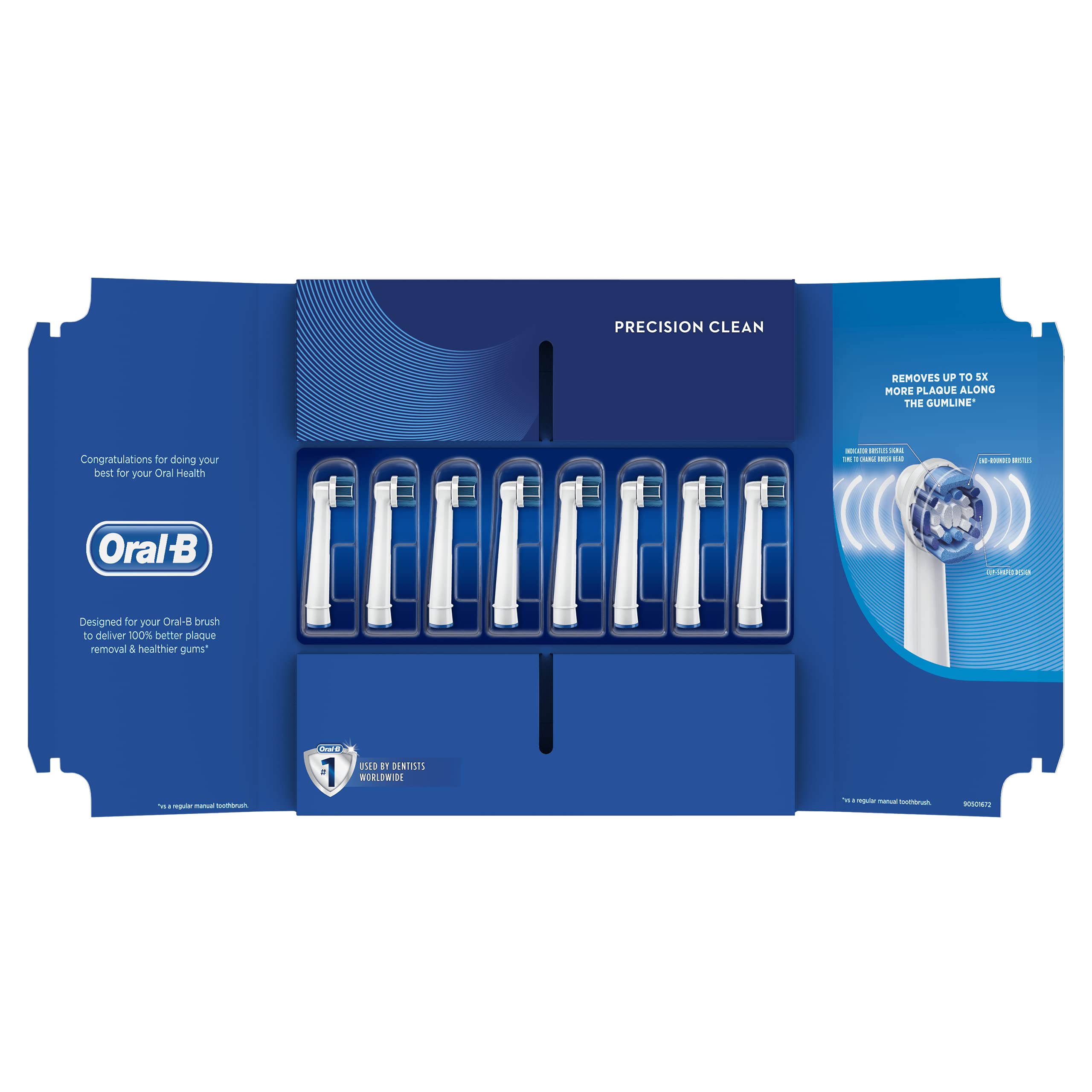 Foto 2 pulgar | Cabezales de Cepillo de Dientes Oral-B Precision Clean - Venta Internacional