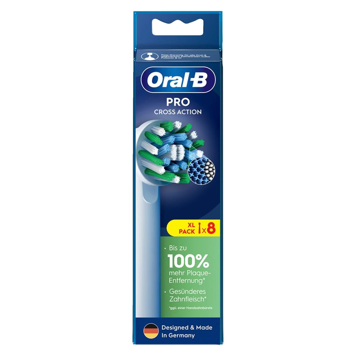 Foto 2 pulgar | Cabezales De Cepillos De Dientes Eléctricos Oral-b Pro Crossaction  Paquete De 8 - Venta Internacional.