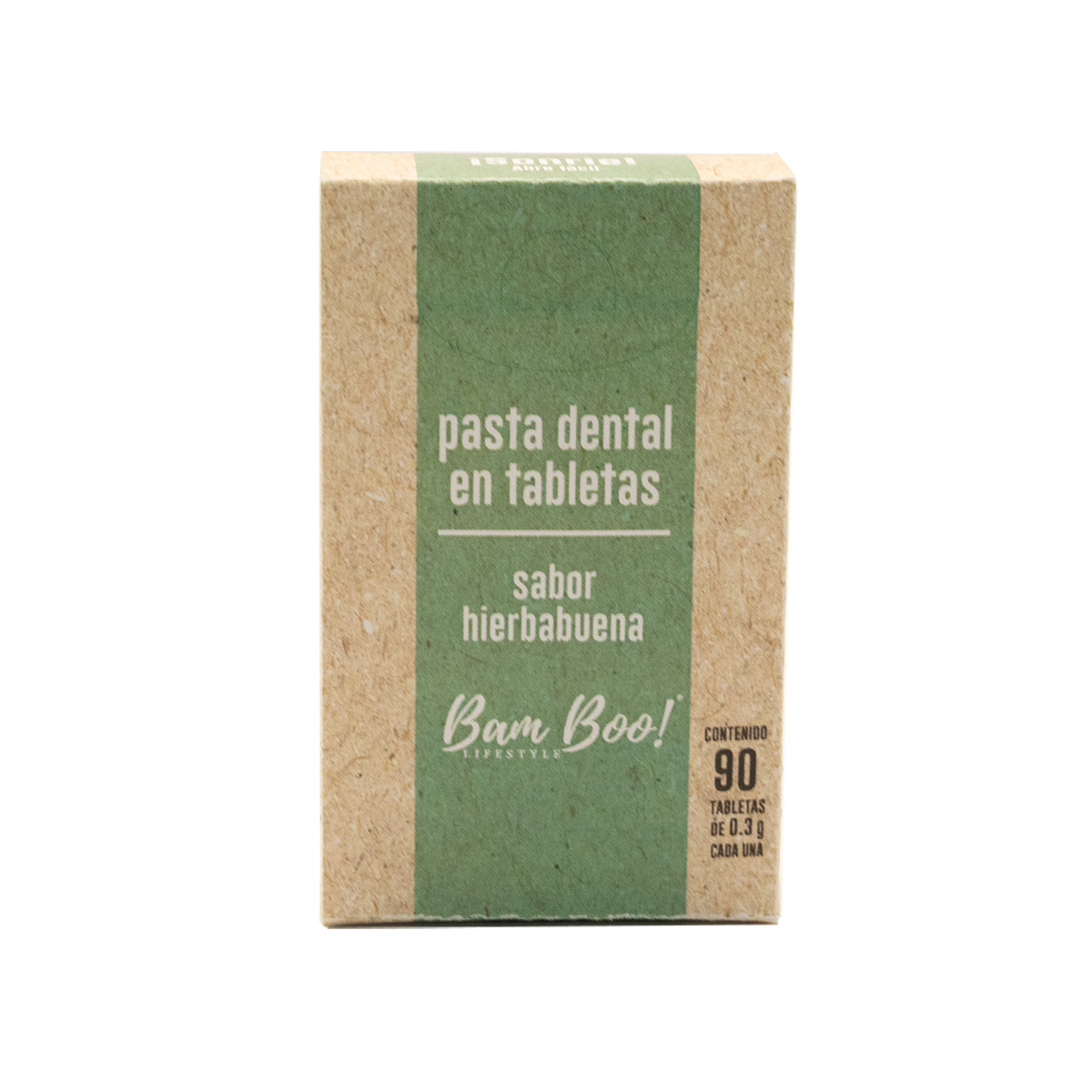 Foto 4 pulgar | Dos Pastas Dentales Solidas de Hierbabuena 90 Tabs Bam Boo! Lifestyle