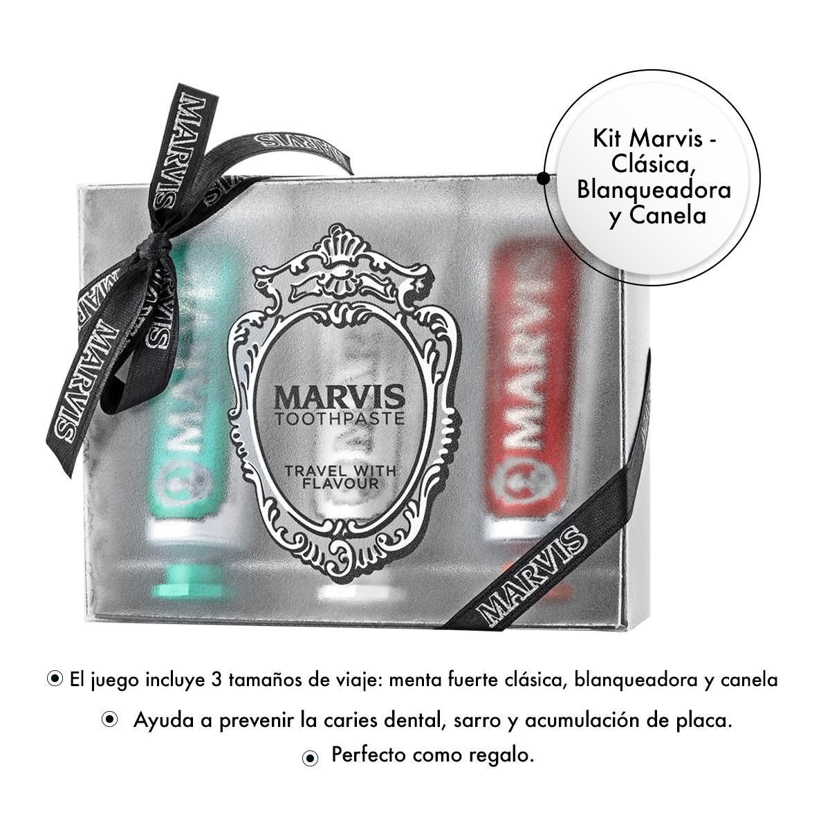 Foto 2 | Pasta Dental Marvis 3 Piezas de 25 ml