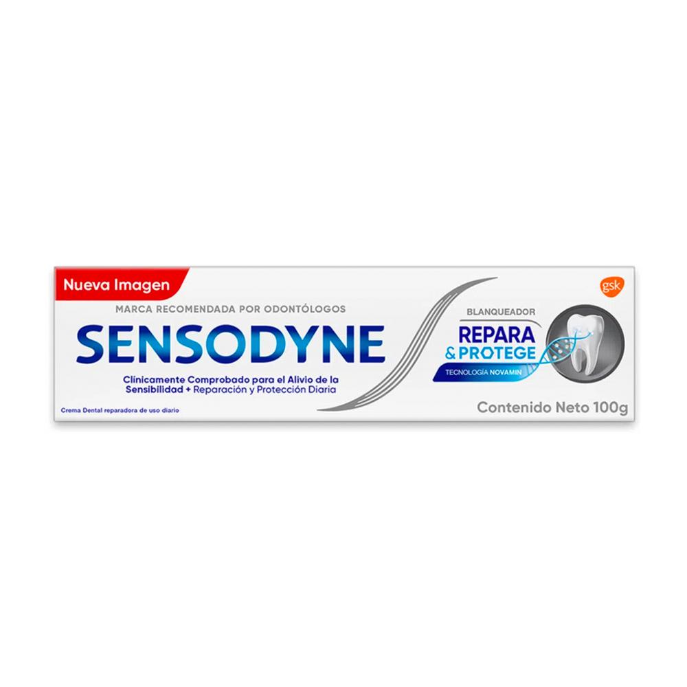 Pasta Dental Sensodyne Repara y Protege 2 Paquetes de 100 Gr