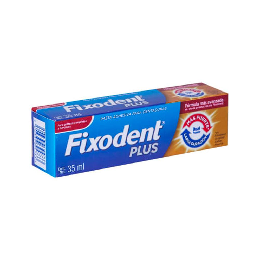 Foto 3 pulgar | Pasta Adhesiva Dental Fixodent Plus 35 Ml