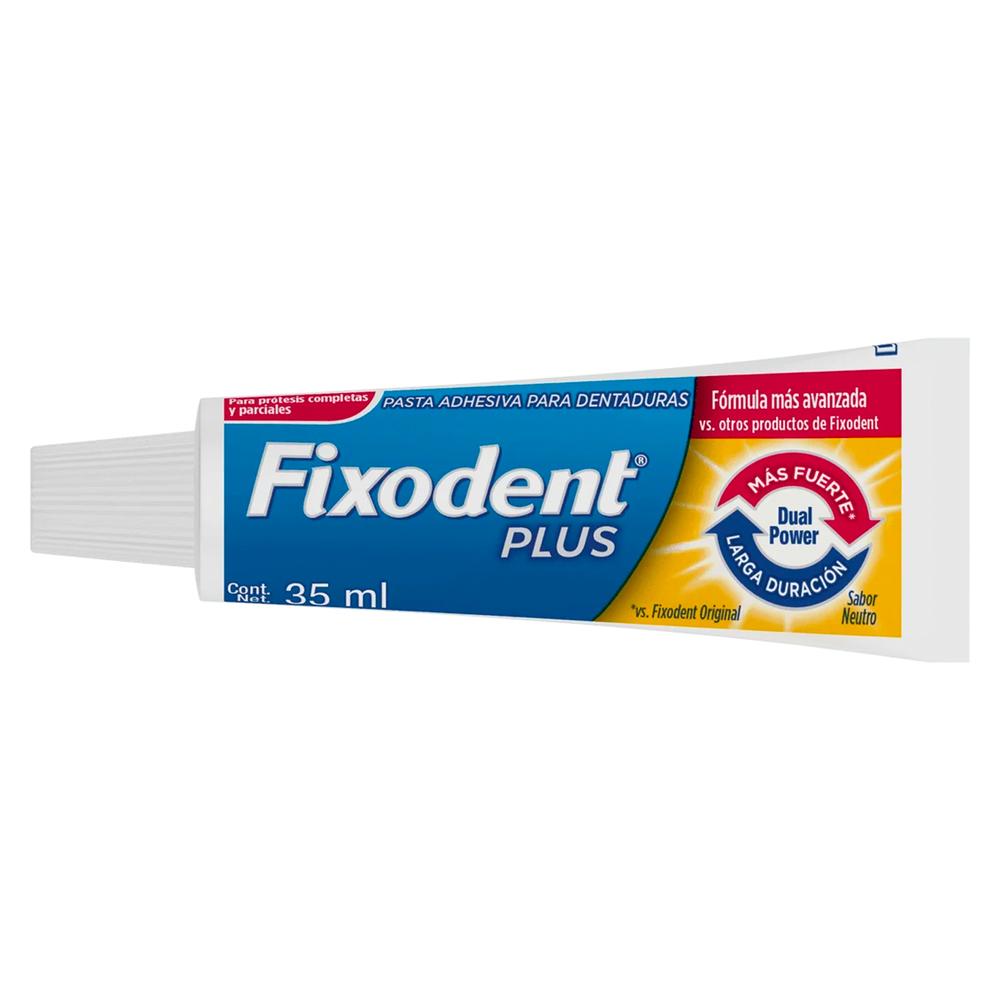 Foto 4 pulgar | Pasta Adhesiva Dental Fixodent Plus 35 Ml