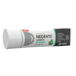 Foto 3 | Pasta Dental Nedento Carbón Activado 75 ML
