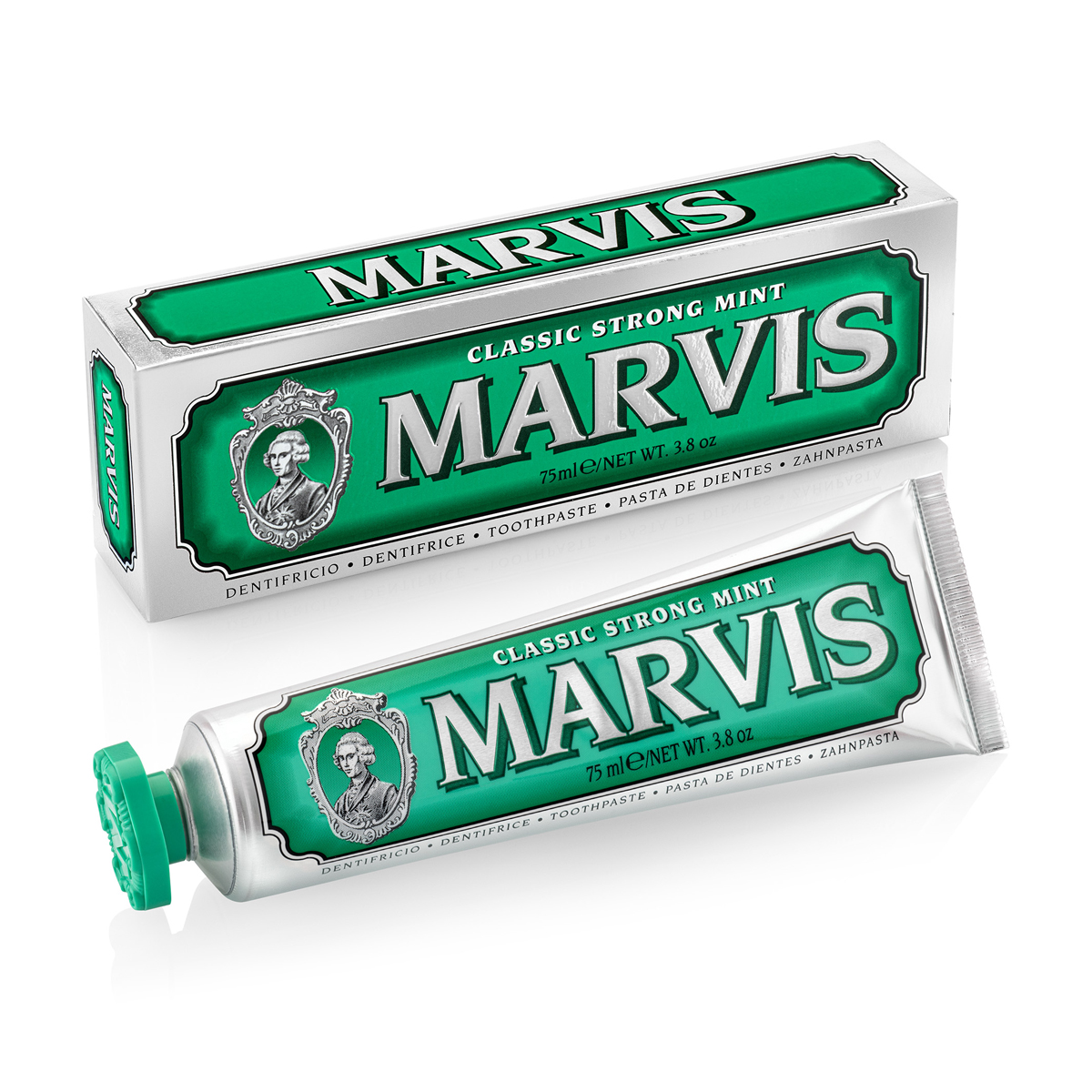 Foto 3 pulgar | Tripack Pasta de Dientes Marvis Menta Fuerte 75 ml