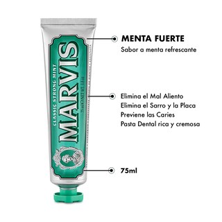 Foto 3 | Tripack Pasta de Dientes Marvis Menta Fuerte 75 ml