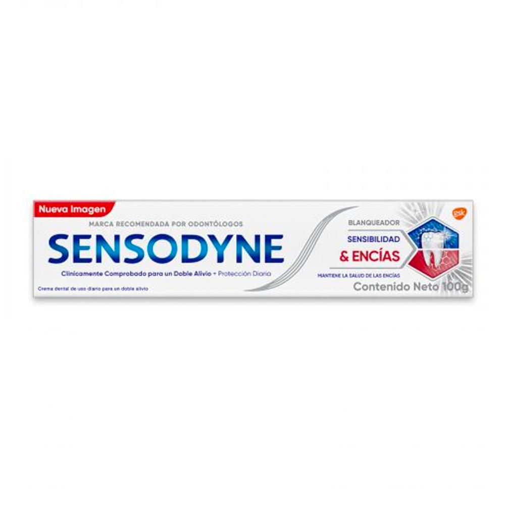 Pasta Dental Sensodyne Sensibilidad & Encías 100 Gr