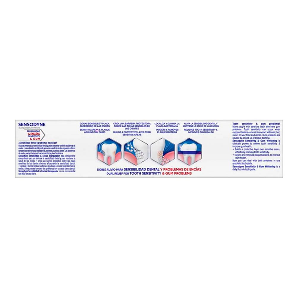 Foto 4 pulgar | Pasta Dental Sensodyne Sensibilidad & Encías 100 Gr