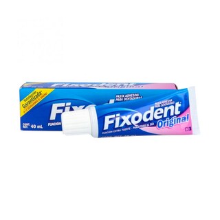 Foto 2 | Pasta Adhesiva Para Dentaduras Fixodent Original 40 Ml