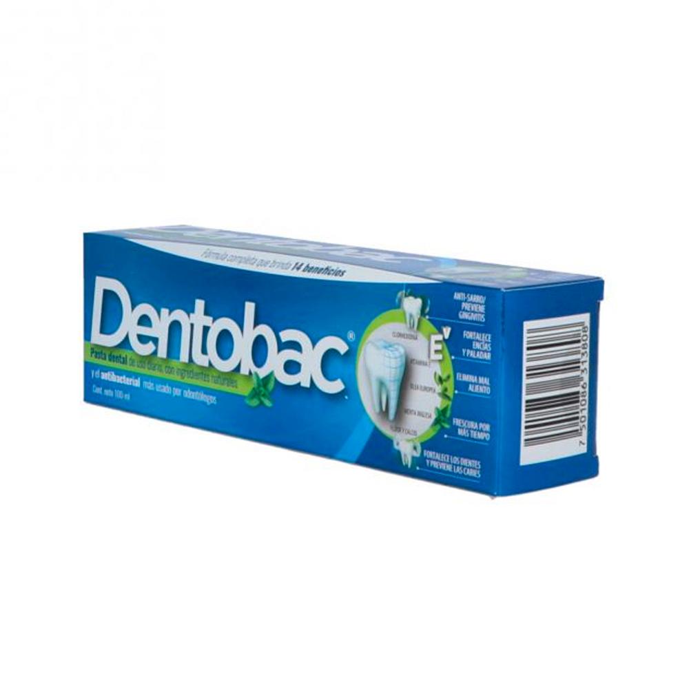Foto 2 | Pasta Dental Dentobac Menta 100 Ml