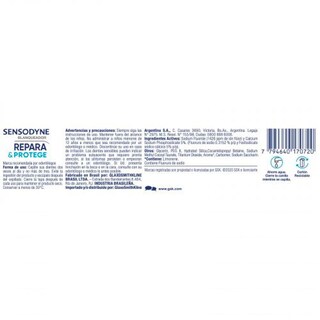 Foto 3 | Pasta Dental Sensodyne Blanqueador Repara y Protege 100 g