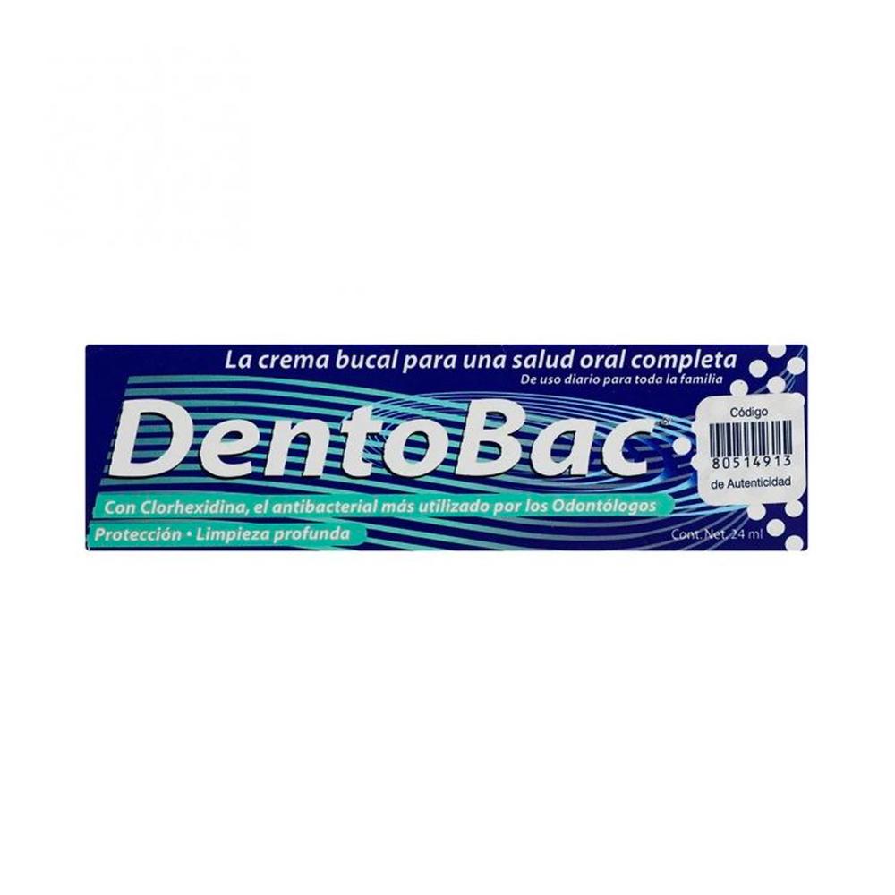 Pasta Dental Dentobac Menta 24 Ml