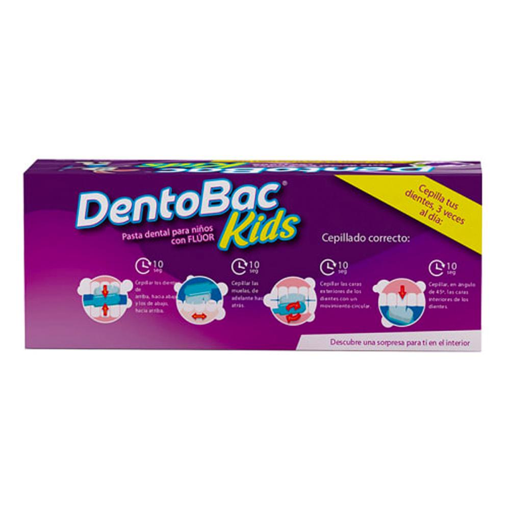 Foto 4 pulgar | Pasta Dental Dentobac Kids Sabor Uva 60 Ml