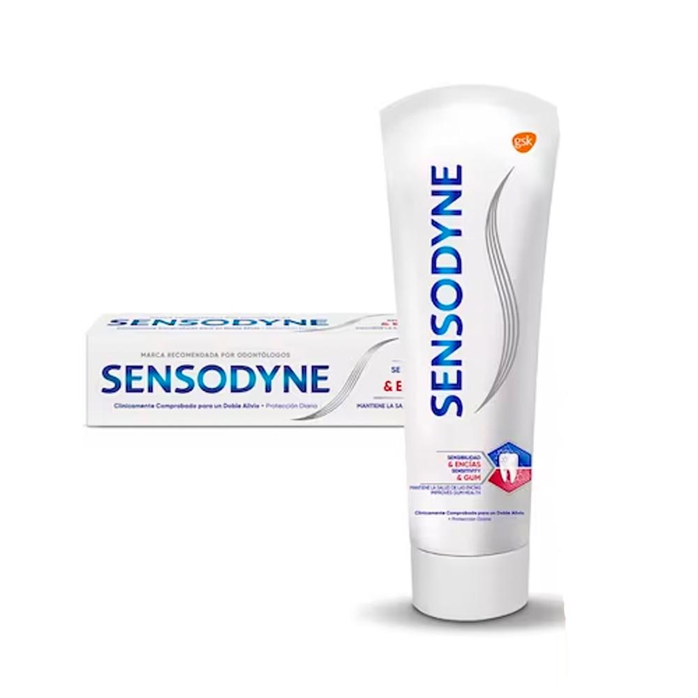 Foto 3 pulgar | Pasta Dental Sensodyne Sensibilidad & Encías 100 Gramos