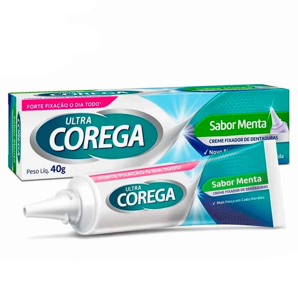 Foto 3 | Crema Adhesiva Ultra Corega Para Protésis Sabor Menta 40 Gr