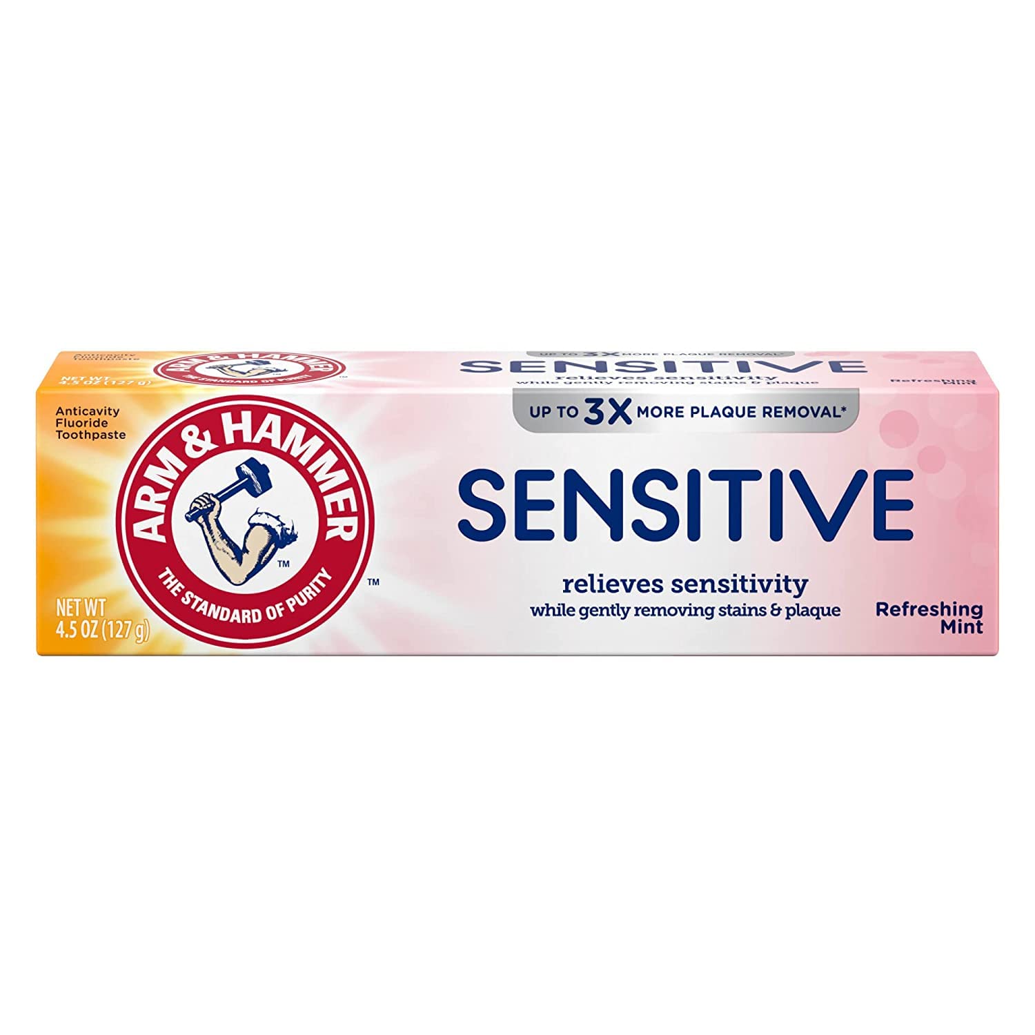 Foto 2 pulgar | Pasta De Dientes Arm & Hammer Sensitive Dients & Gums 133 Ml (x10) - Venta Internacional.