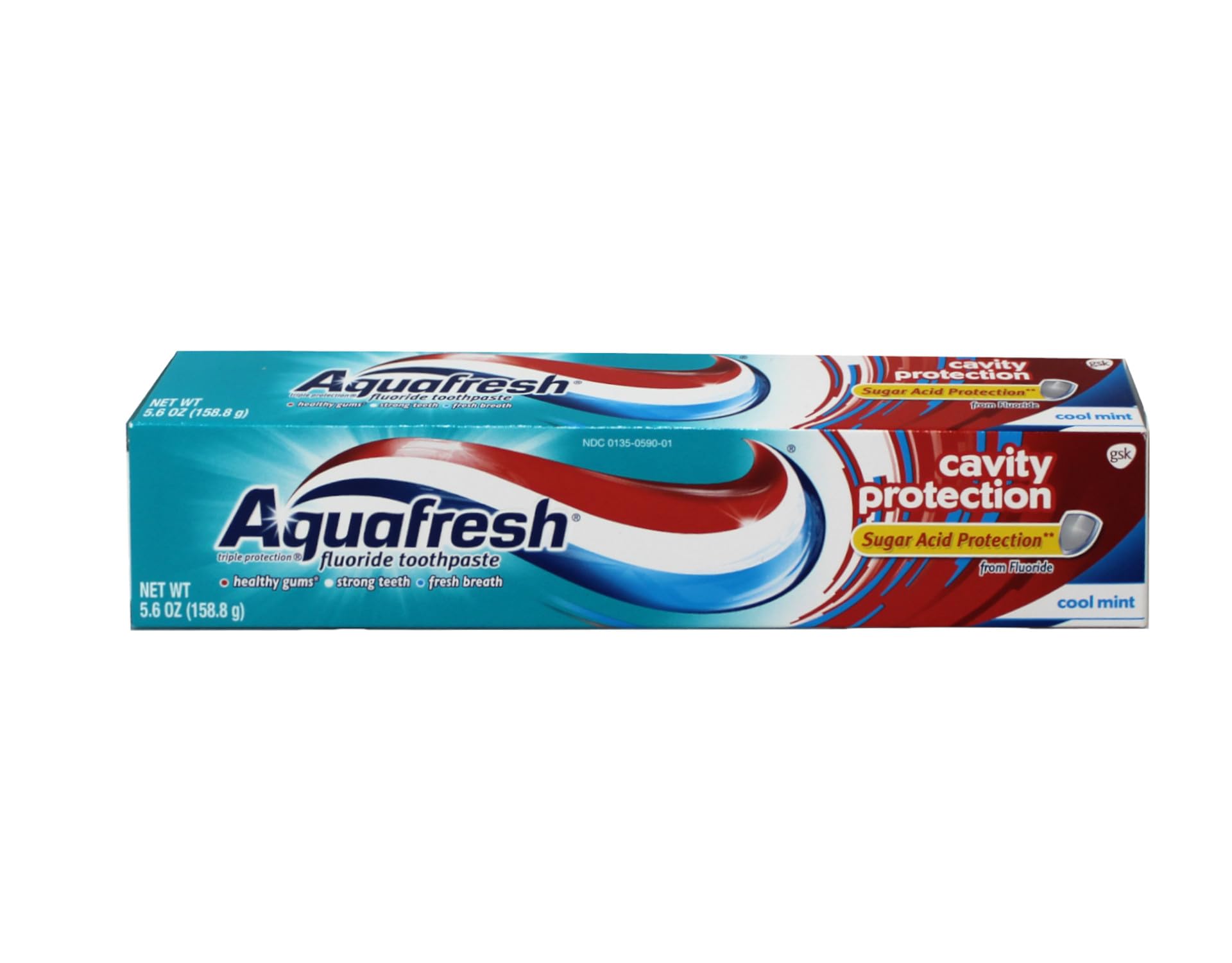 Foto 4 pulgar | Pasta De Dientes Aquafresh Cavity Protection Cool Mint 165 Ml X6 - Venta Internacional.