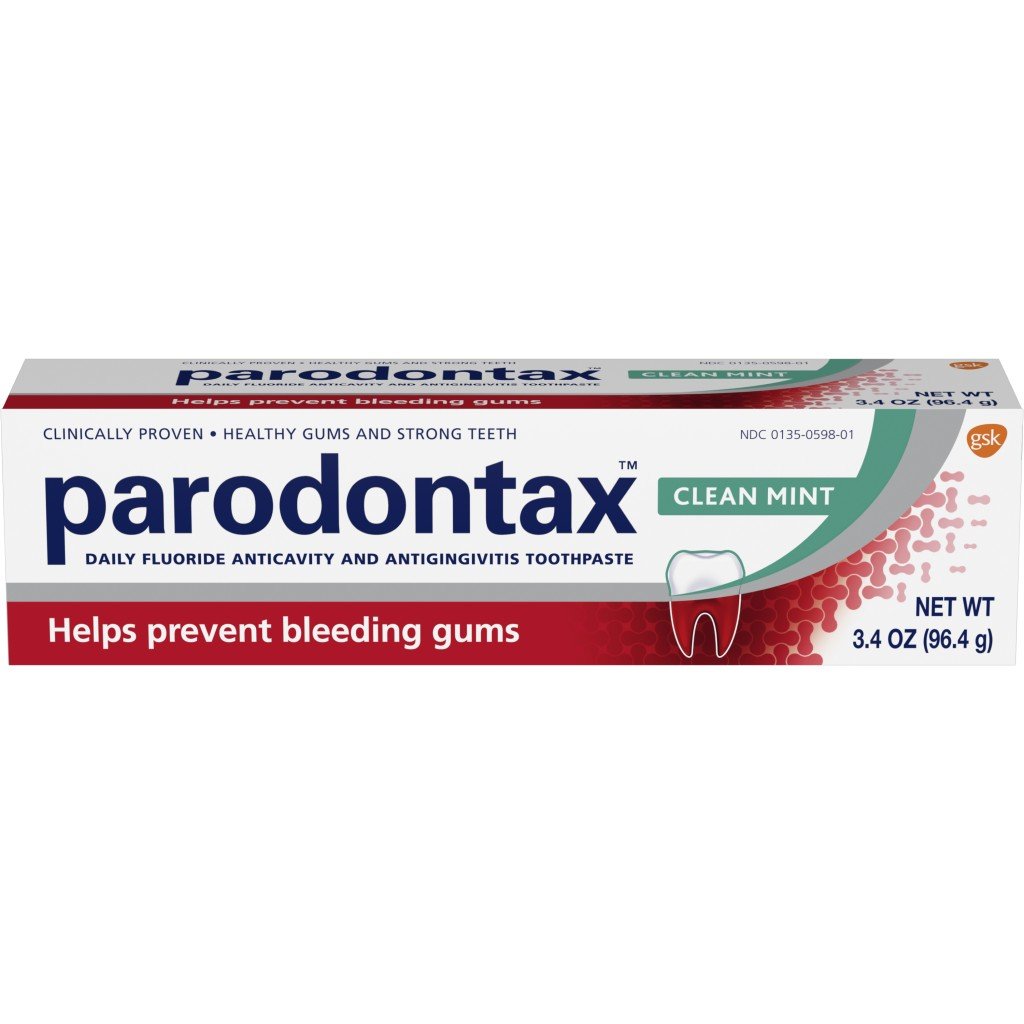 Pasta De Dientes Parodontax Clean Mint Sangrando Encías 100ml X6 - Venta Internacional.