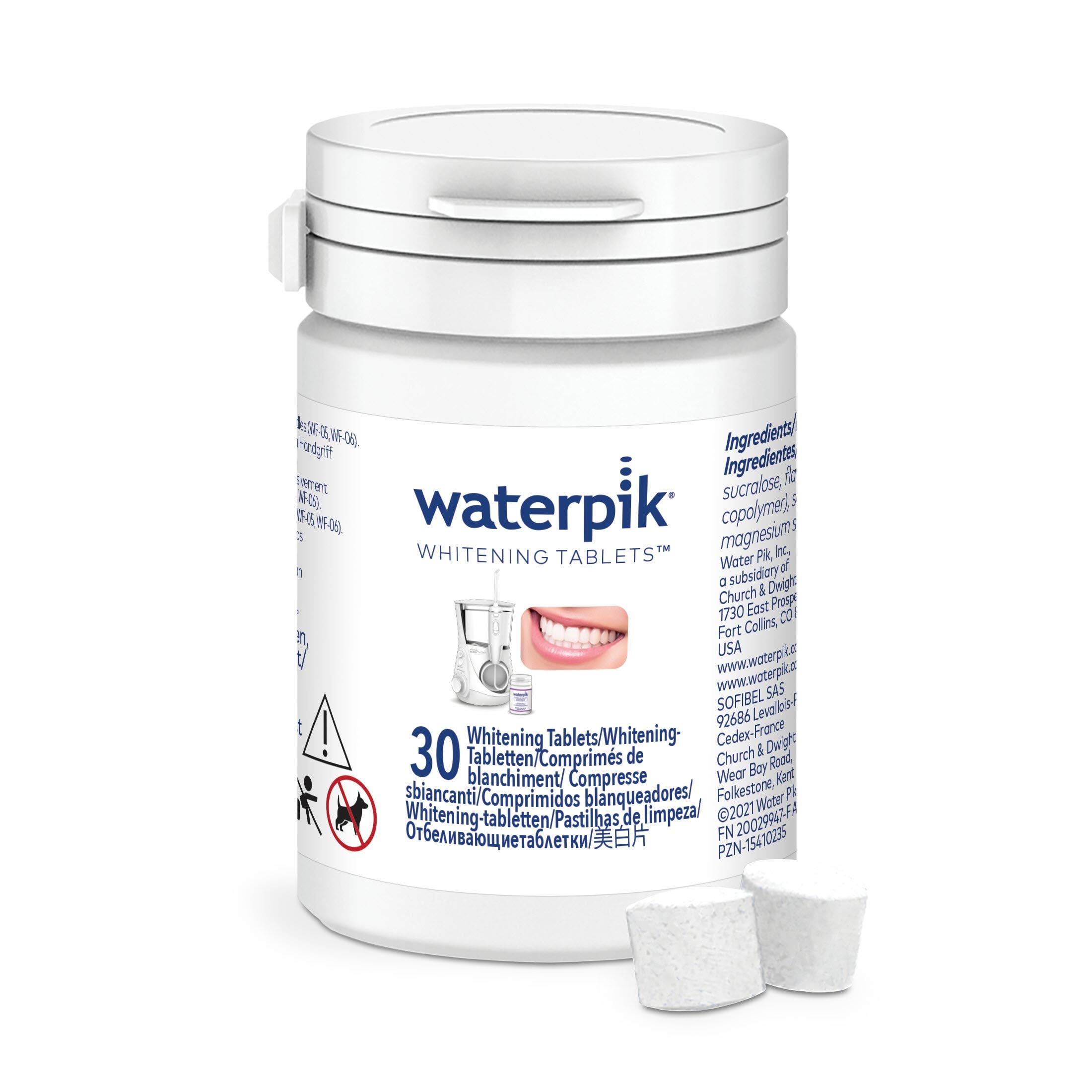 Tabletas De Recarga Waterpik Fresh Mint Whitening (30 Unidades) - Venta Internacional. $486