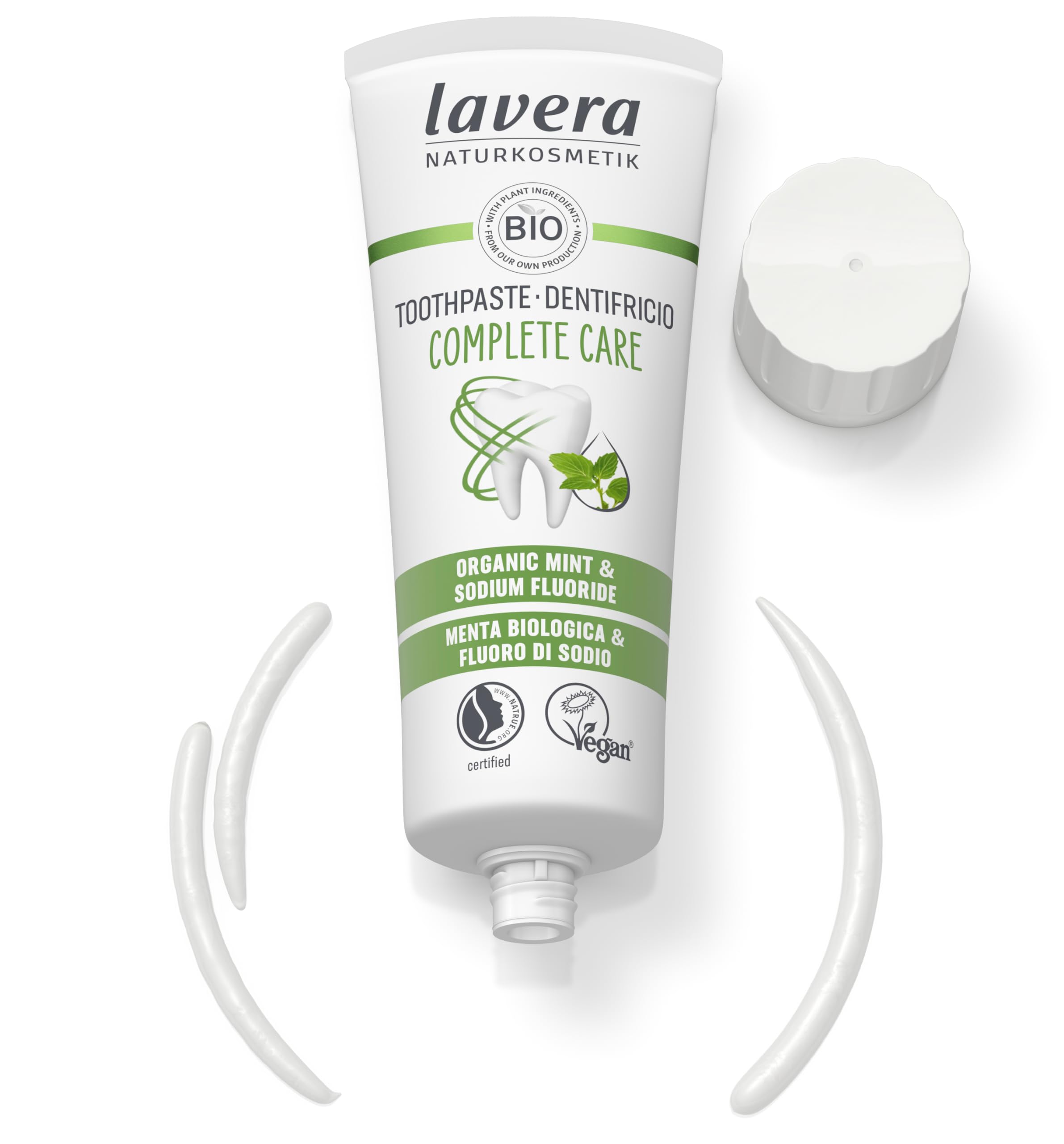 Foto 4 pulgar | Pasta De Dientes Lavera Organic Menta Y Flúor 75ml Complete Care - Venta Internacional.