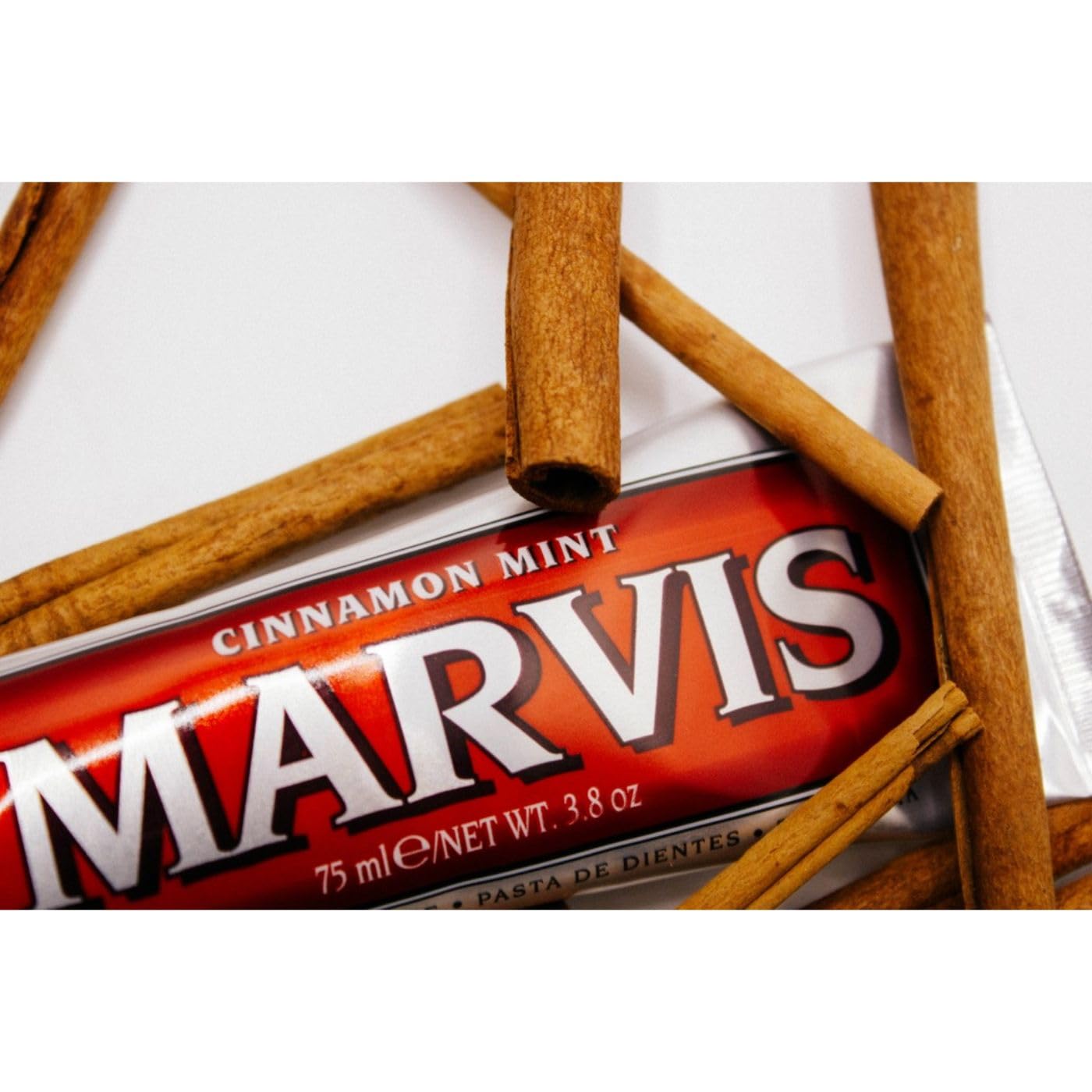 Foto 4 pulgar | Pasta De Dientes Marvis Cinnamon Mint 112ml - Venta Internacional.