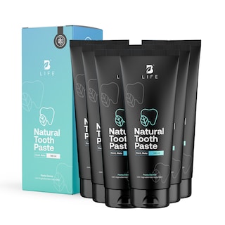 Foto 1 | Pasta Dental Natural Sin Flúor. Paquete Con 6 Unidades De 148ml C/u. B Life.