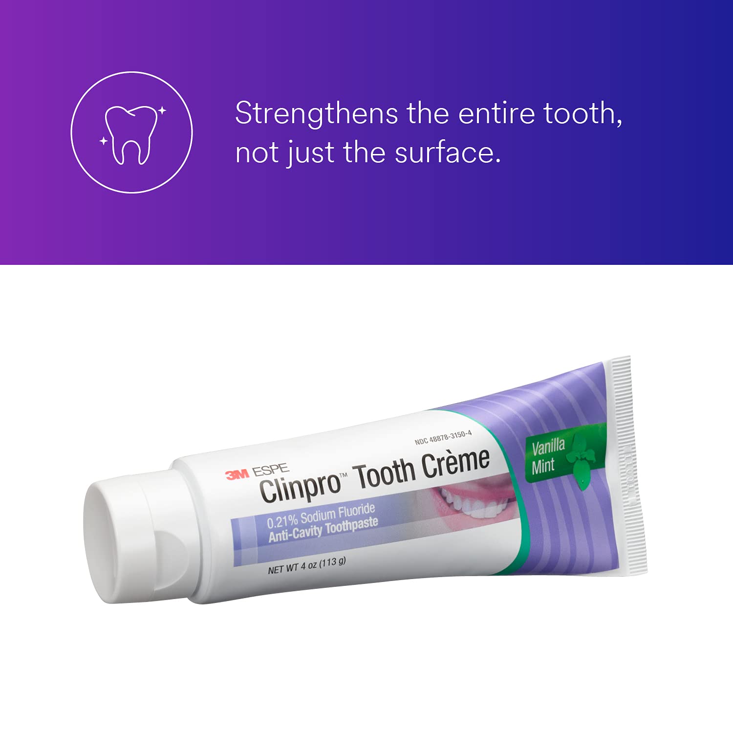 Foto 4 pulgar | Pasta de Dientes 3m Clinpro Tooth Creme 0.21% Fluoruro de Sodio - Venta Internacional