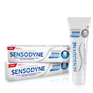 Foto 1 | Pasta De Dientes Sensodyne Repair And Protect Whitening 100 Ml X2 - Venta Internacional.
