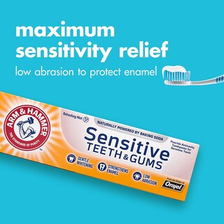 Foto 4 | Pasta de Dientes Arm & Hammer Sensitive Teeth & Gums 135 Ml Paquete de 5 - Venta Internacional