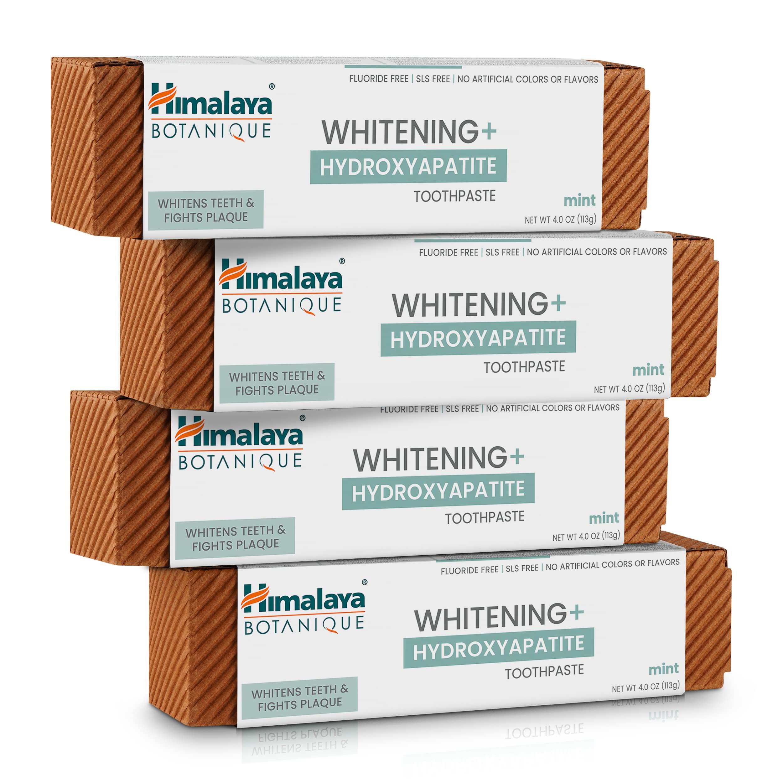 Pasta De Dientes Himalaya Botanique Whitening + Hidroxiapatita 120 Ml - Venta Internacional.