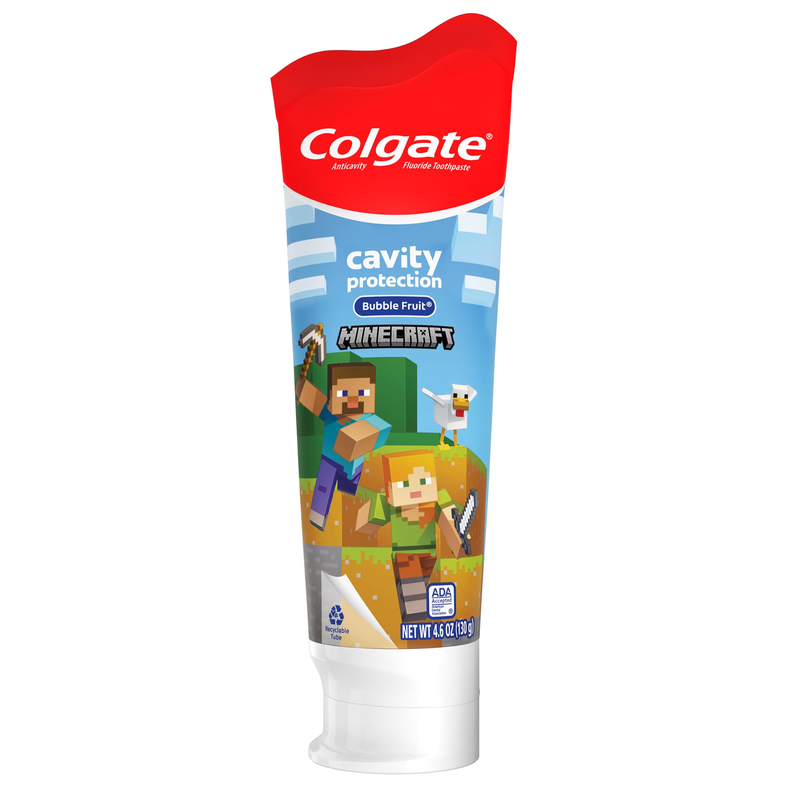 Pasta De Dientes Colgate Kids Minecraft Con Flúor 135 Ml, 1 Paquete - Venta Internacional.