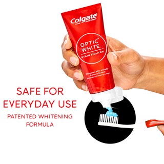 Foto 3 | Pasta De Dientes Colgate Optic White Stain Fighter 125ml - Venta Internacional.