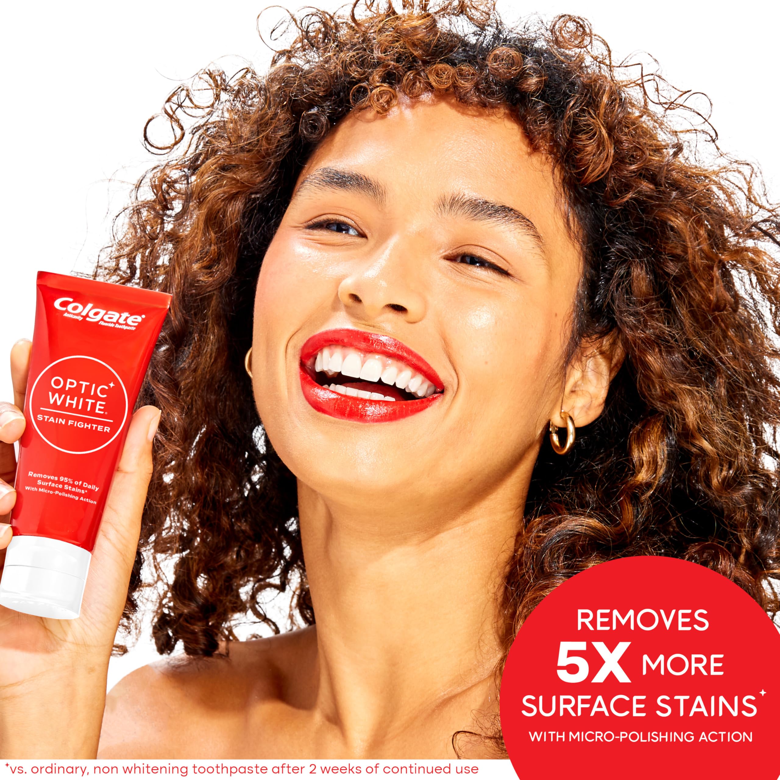 Foto 4 | Pasta De Dientes Colgate Optic White Stain Fighter 125ml - Venta Internacional.