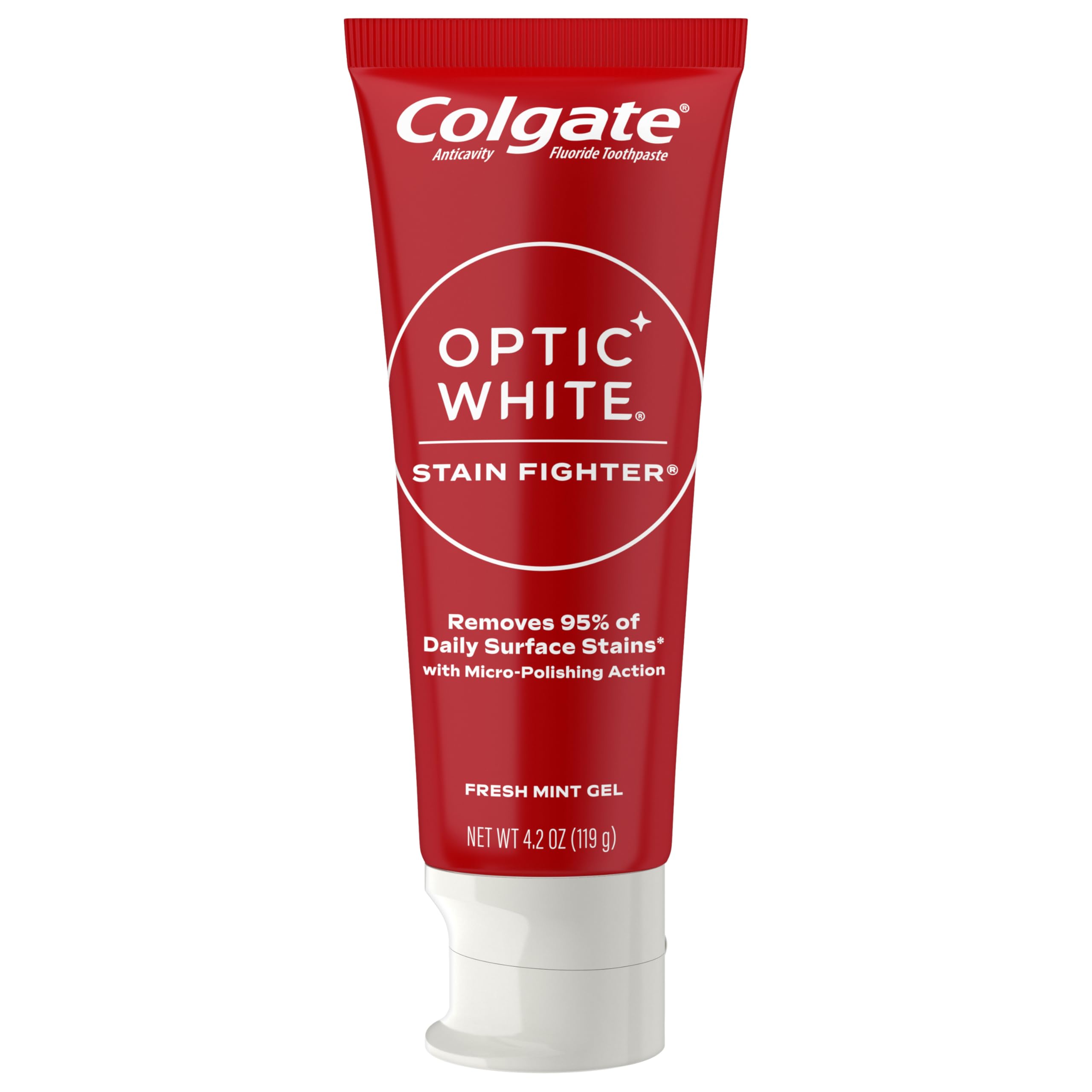 Foto 6 | Pasta De Dientes Colgate Optic White Stain Fighter 125ml - Venta Internacional.