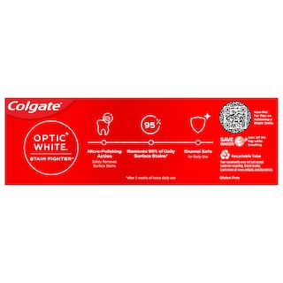 Foto 7 | Pasta De Dientes Colgate Optic White Stain Fighter 125ml - Venta Internacional.
