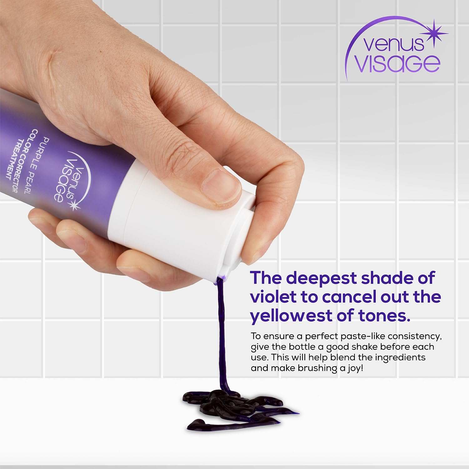 Foto 4 pulgar | Color Corrector Venus Visage Purple Pearl de 30 ml para Dientes-Venta Internacional