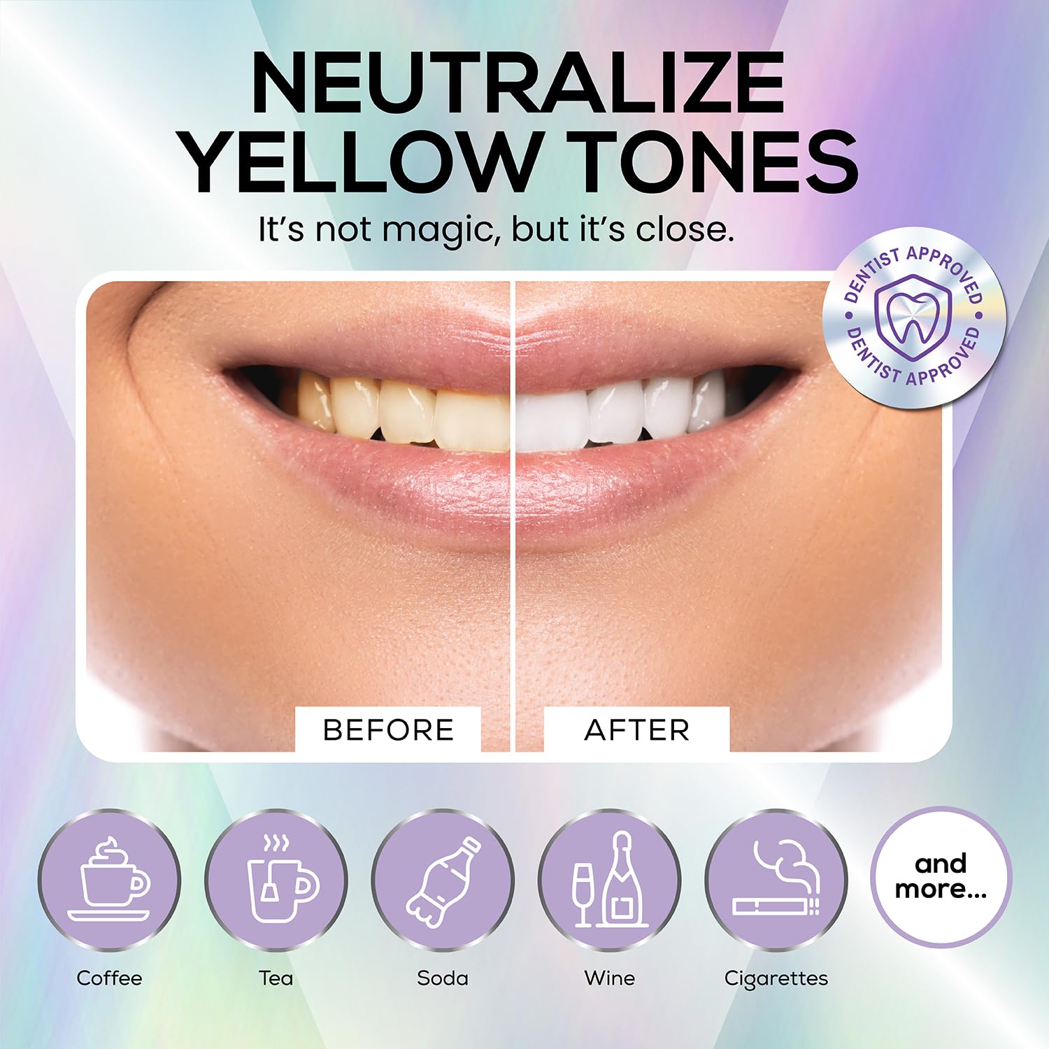 Foto 5 pulgar | Color Corrector Venus Visage Purple Pearl de 30 ml para Dientes-Venta Internacional