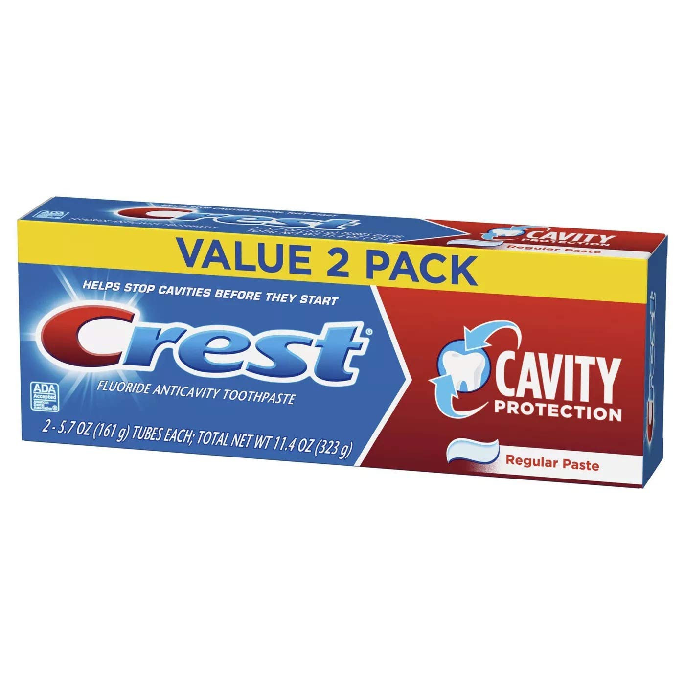 Foto 3 pulgar | Pasta de Dientes Crest Cavity Protection de 2 Paquetes-Venta Internacional