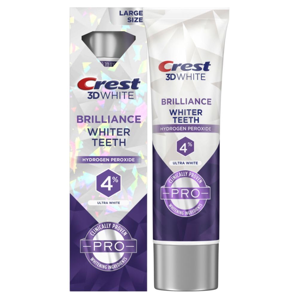 Foto 2 pulgar | Pasta Dental Crest 3d White Brilliance Pro Ultra White 110 Ml - Venta Internacional