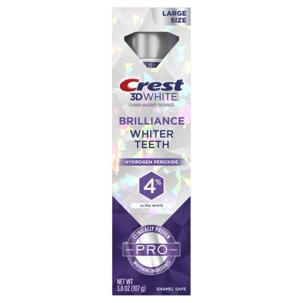 Foto 6 | Pasta Dental Crest 3d White Brilliance Pro Ultra White 110 Ml - Venta Internacional