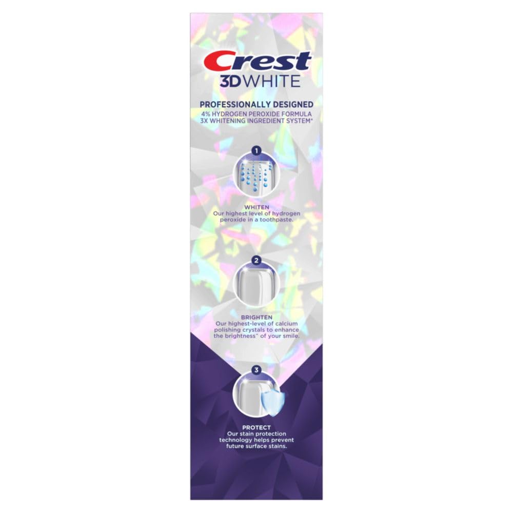 Foto 8 pulgar | Pasta Dental Crest 3d White Brilliance Pro Ultra White 110 Ml - Venta Internacional