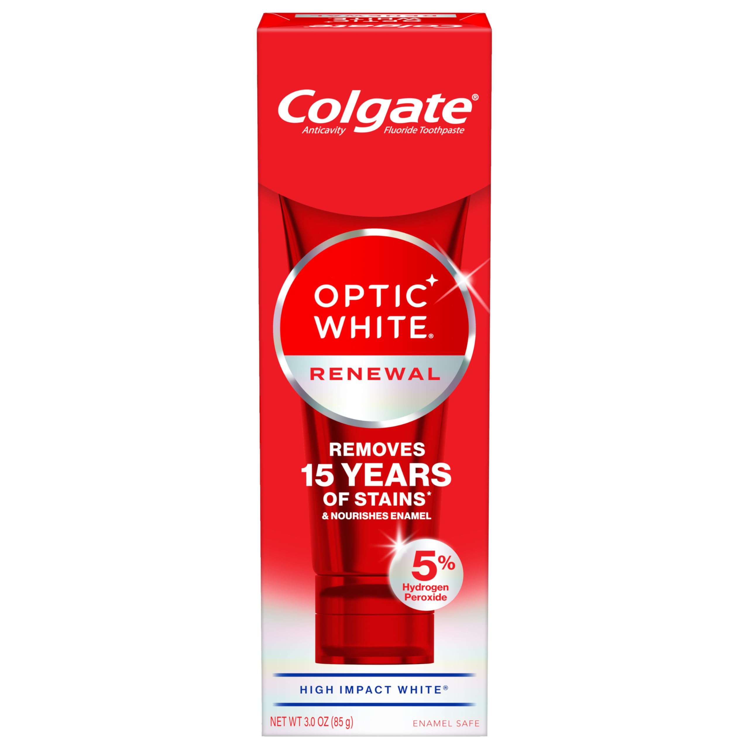 Foto 2 pulgar | Pasta de Dientes Colgate Optic White Renewal High Impact 85 g- Venta Internacional