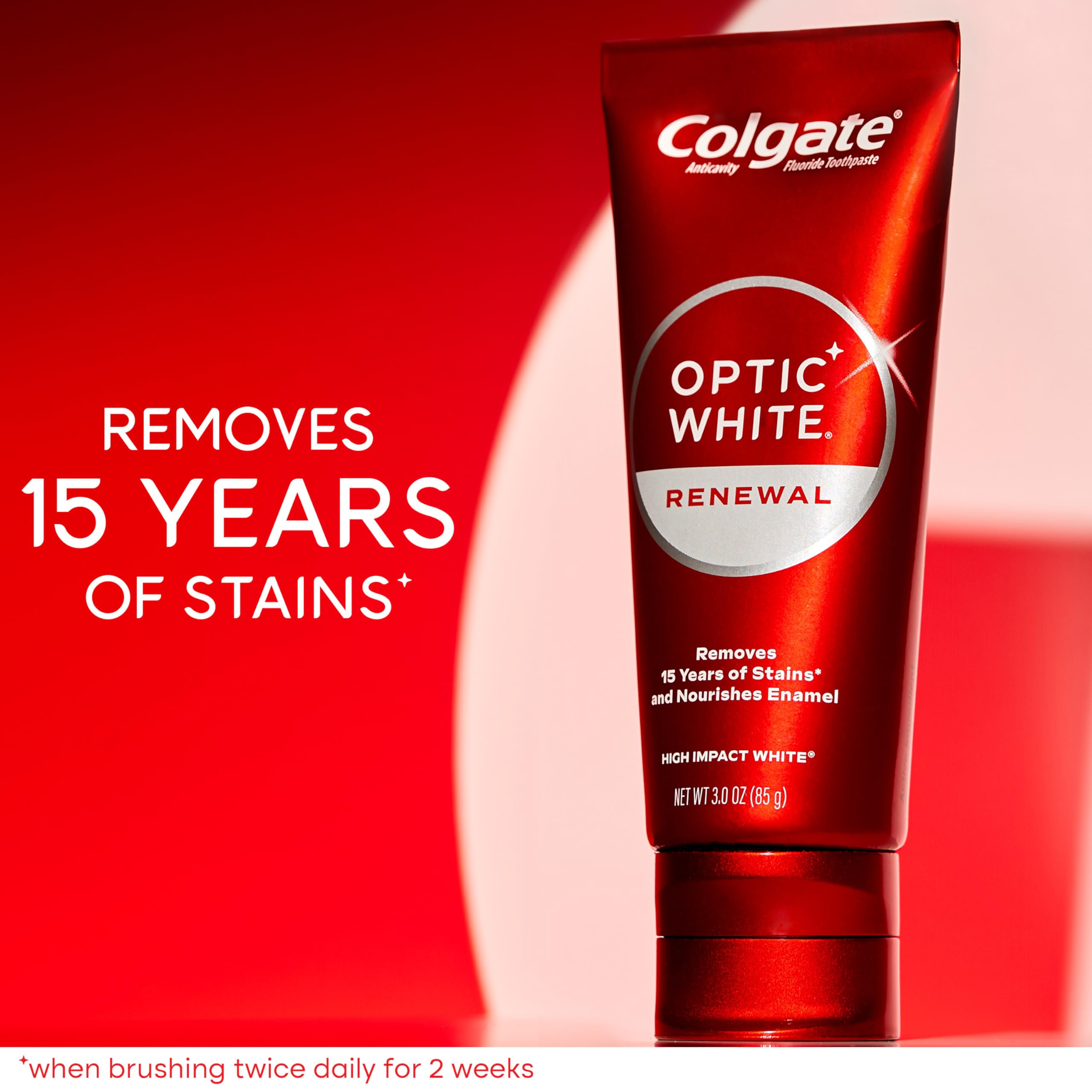 Foto 3 pulgar | Pasta de Dientes Colgate Optic White Renewal High Impact 85 g- Venta Internacional