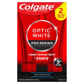 Foto 1 | Pasta de Dientes Colgate Optic White Pro Series 2 Piezas - Venta Internacional