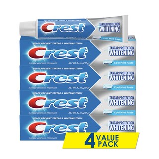 Foto 1 | Pasta de Dientes Crest Tartar Protection Whitening Cool Mint 240 Ml 4 Piezas - Venta Internacional