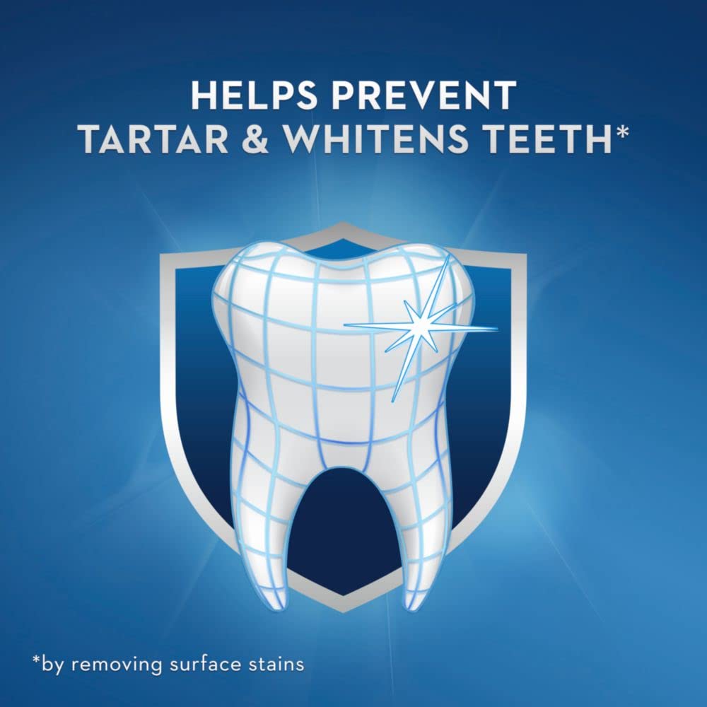 Foto 3 | Pasta de Dientes Crest Tartar Protection Whitening Cool Mint 240 Ml 4 Piezas - Venta Internacional