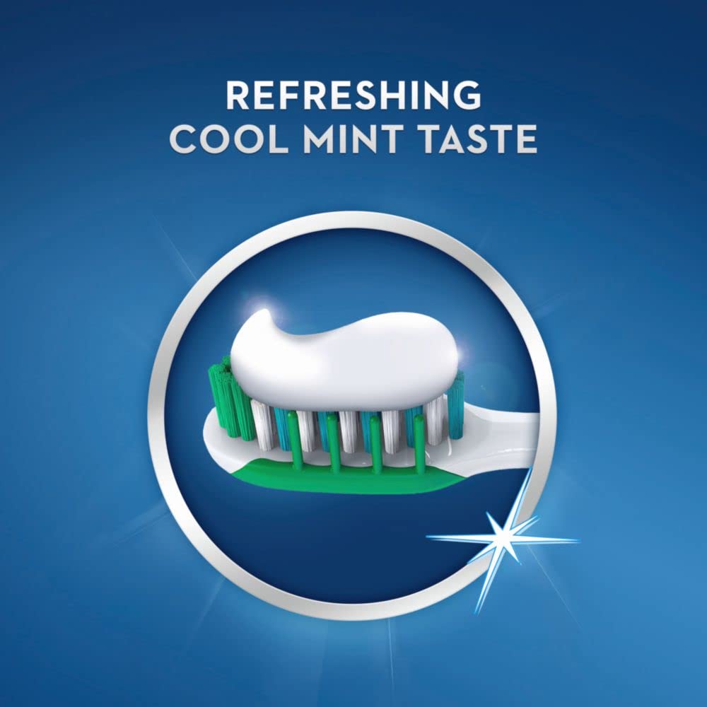 Foto 4 | Pasta de Dientes Crest Tartar Protection Whitening Cool Mint 240 Ml 4 Piezas - Venta Internacional